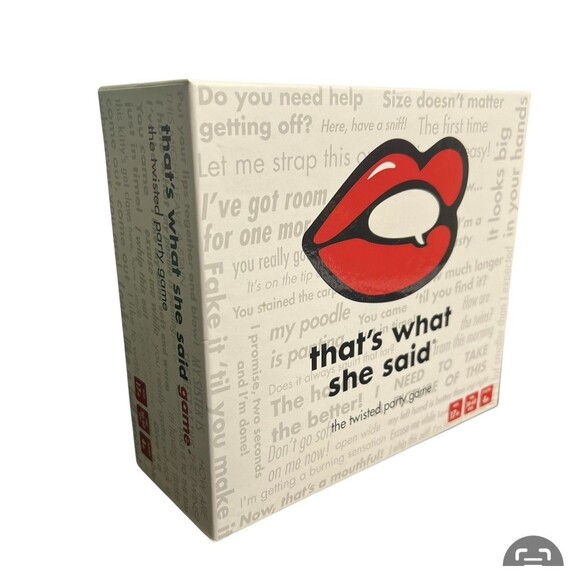That's What She Said Game Party Card Game 17+ Complete Hilarious NSFW Humo - Picture 9 of 9